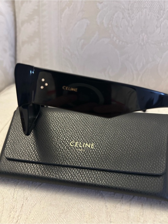 Current season!  Statement piece!  Celine Bold 3 dot 60mm flat top sunglasses main image 5